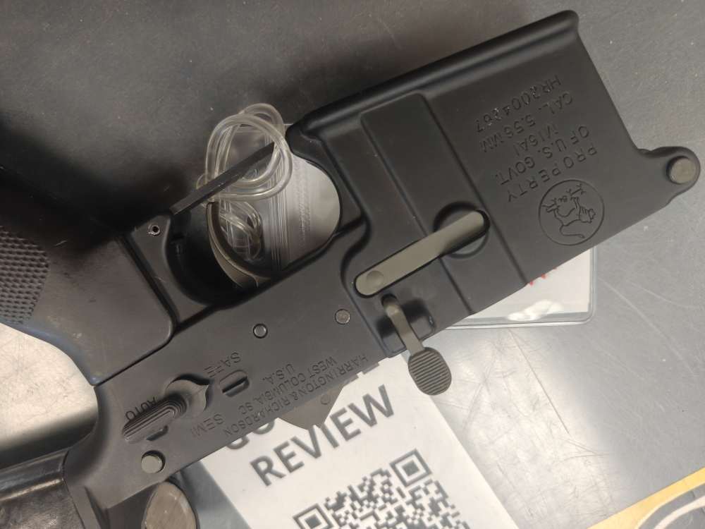 Harrington & Richardson M16A1 Colt Parts Lower Receiver w/ A1 Stock-img-5