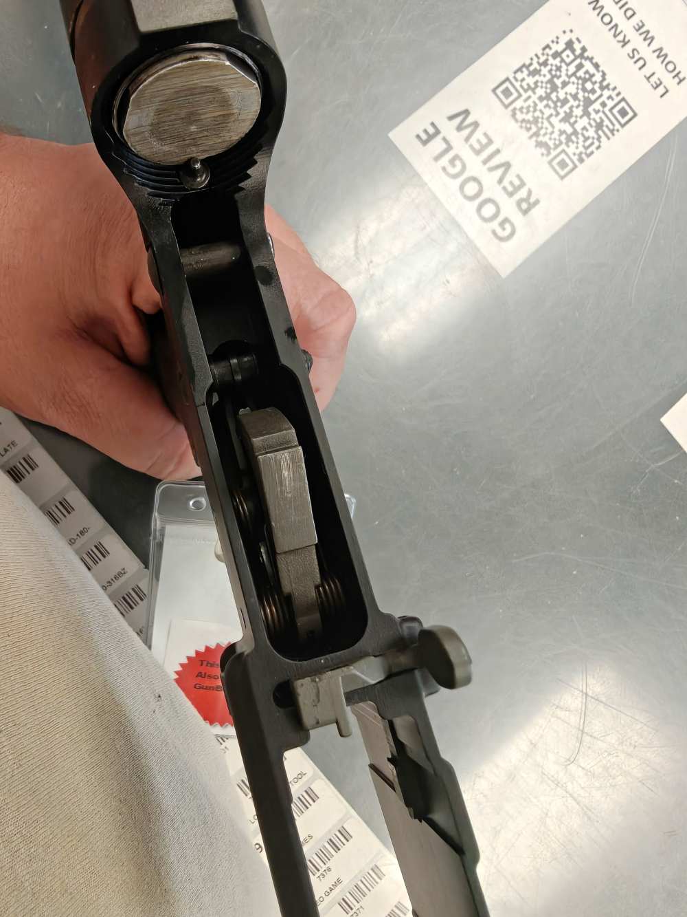 Harrington & Richardson M16A1 Colt Parts Lower Receiver w/ A1 Stock-img-11