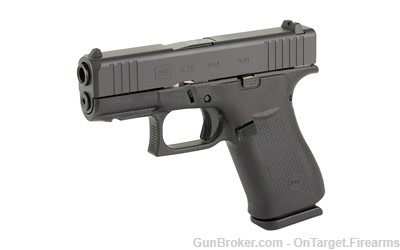 Glock G43X Front Rail 3.41" 9mm, (2)10Rd mags-img-0