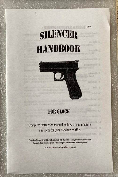 Thompson Sub, FN FAL, Glock, Ruger Mark III ,Your buying all  6 Books-img-6