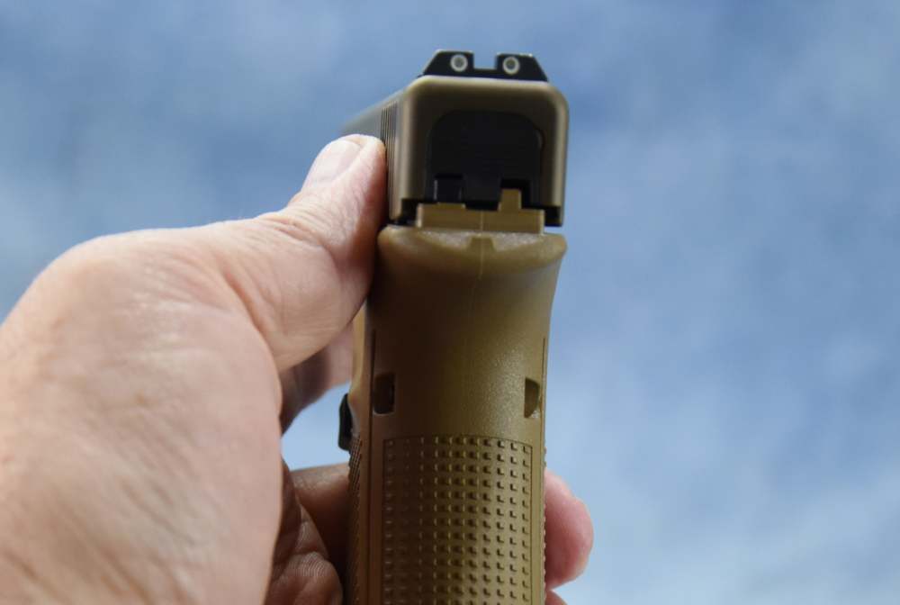 Original Two Tone Coyote Glock 19X 9mm 4" barrel nPVD Slide Coating-img-12