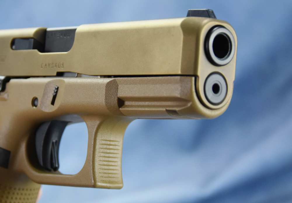 Original Two Tone Coyote Glock 19X 9mm 4" barrel nPVD Slide Coating-img-8