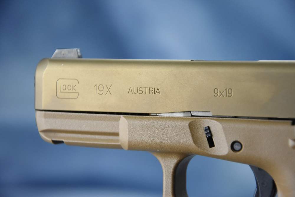 Original Two Tone Coyote Glock 19X 9mm 4" barrel nPVD Slide Coating-img-14