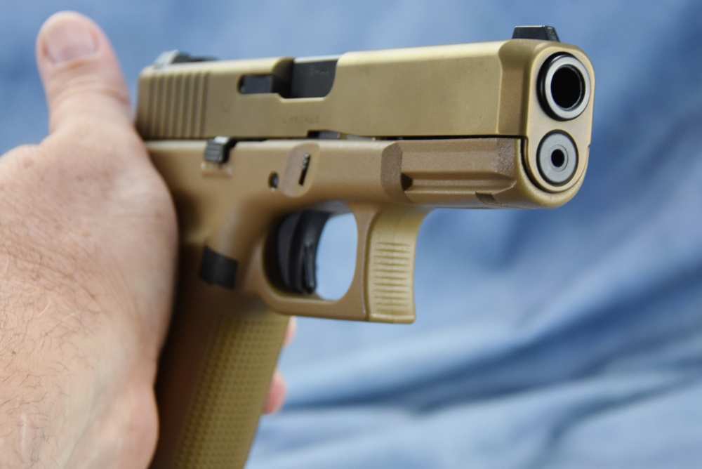 Original Two Tone Coyote Glock 19X 9mm 4" barrel nPVD Slide Coating-img-6