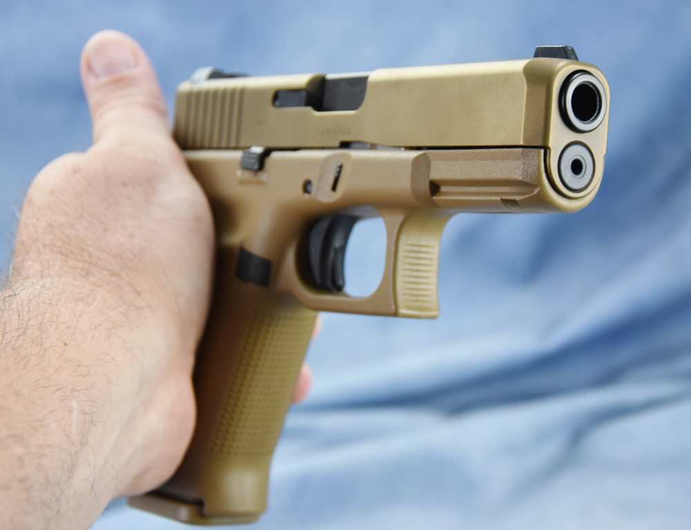 Original Two Tone Coyote Glock 19X 9mm 4" barrel nPVD Slide Coating-img-7