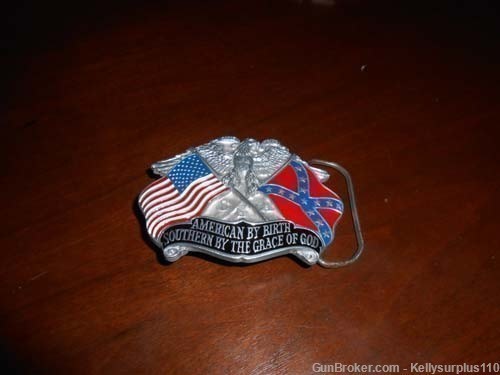 American By Birth - Southern By The Grace Buckle-img-0