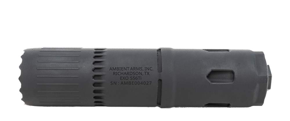 Ambient Arms EXO Suppressor 5.56 HUB Titanium Black-img-0