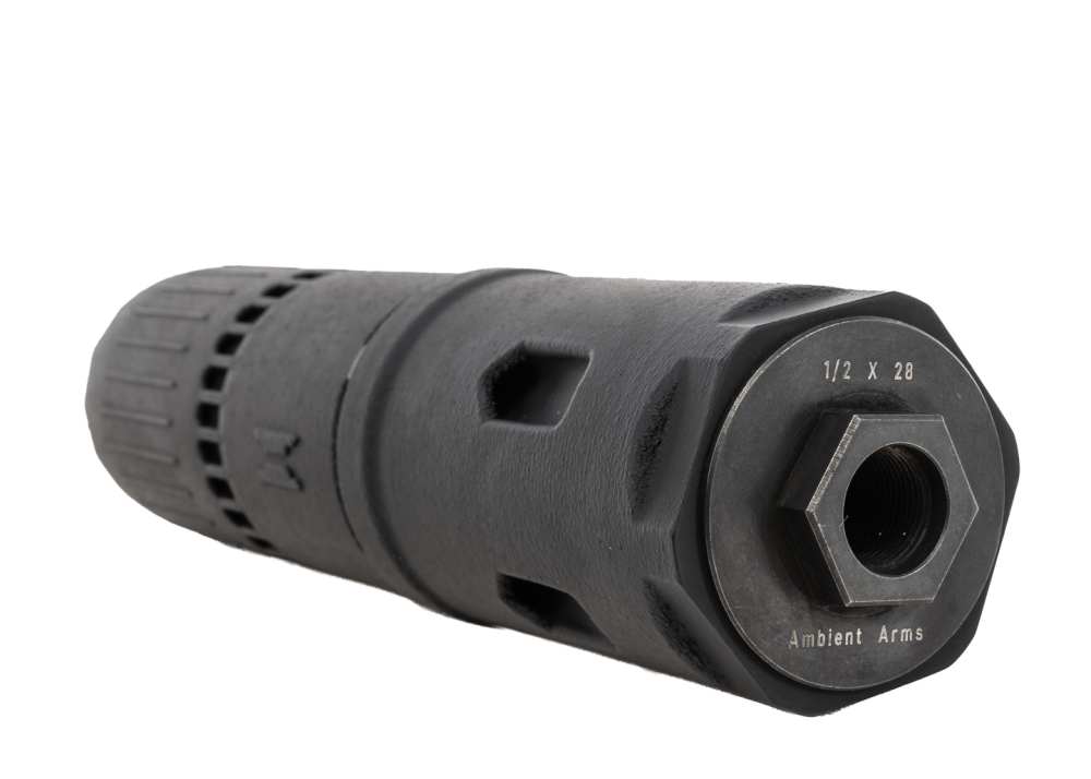 Ambient Arms EXO Suppressor 5.56 HUB Titanium Black-img-2
