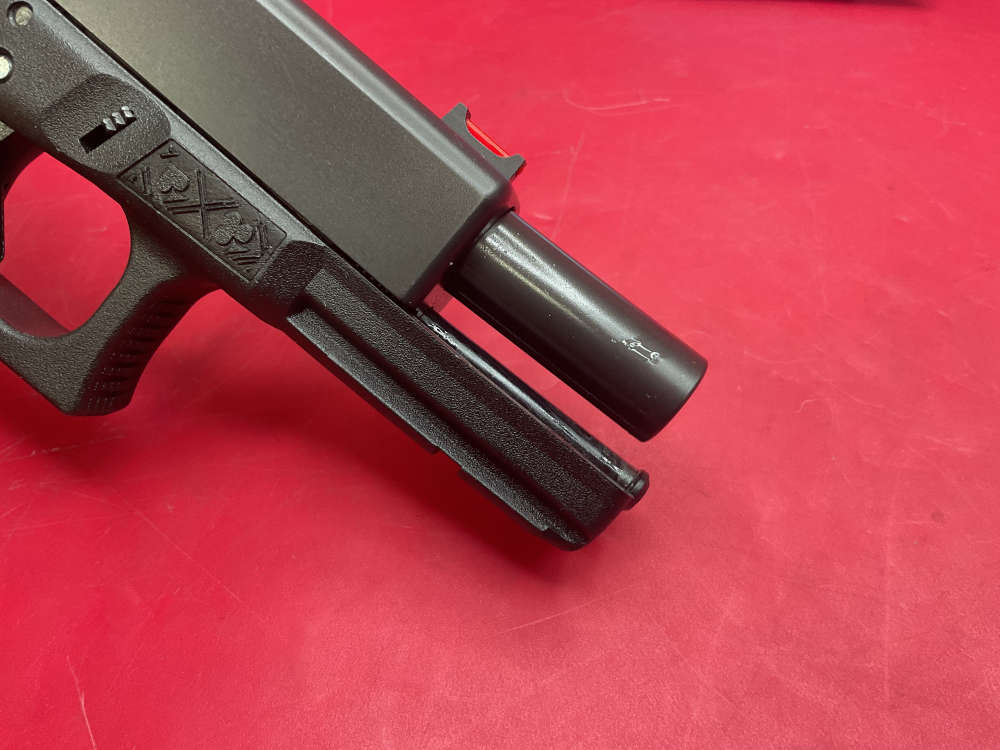Custom Glock 22 Gen 3 .40 S&W 4.5” - Laser Engraved Ace of Spades - Skull-img-24
