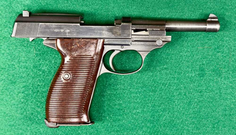 WWII Walther P.38 ac44 – Matching #s – 1944 German Military – Two Magazines-img-3