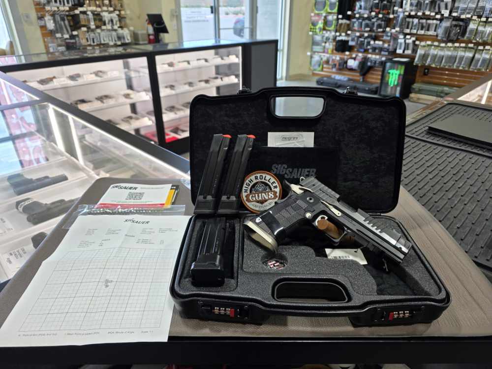 NEW Sig Sauer P211 GTO Equinox 4.4" 9mm 1X23rd 2X21rd w/MACH3D Comp-img-2
