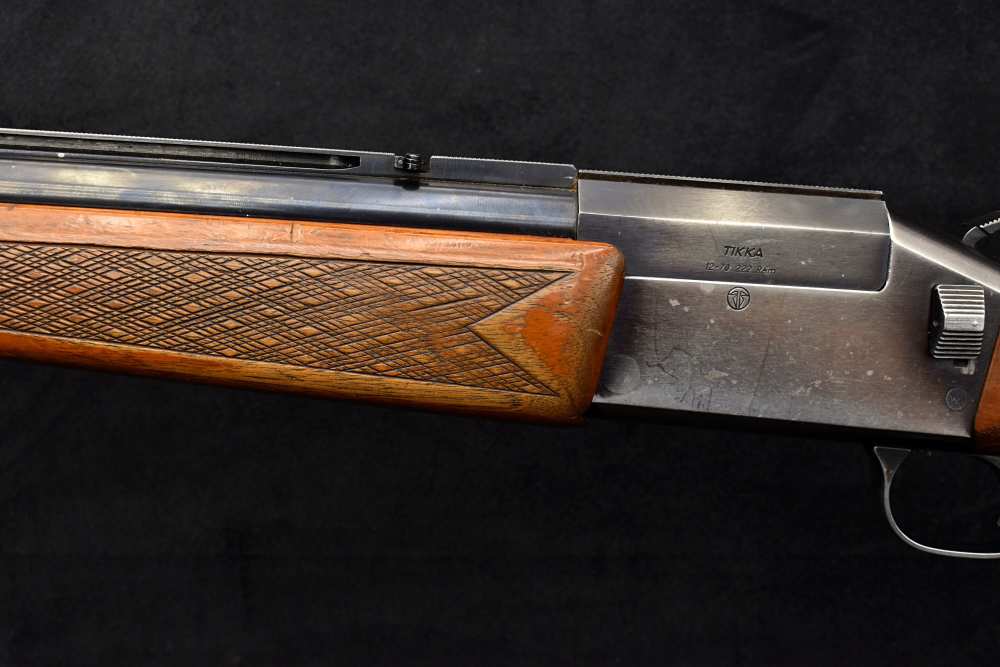 Tikka 12-70 Combination Gun 12GA/.222 Rem 25" BBL Finland C&R -img-8