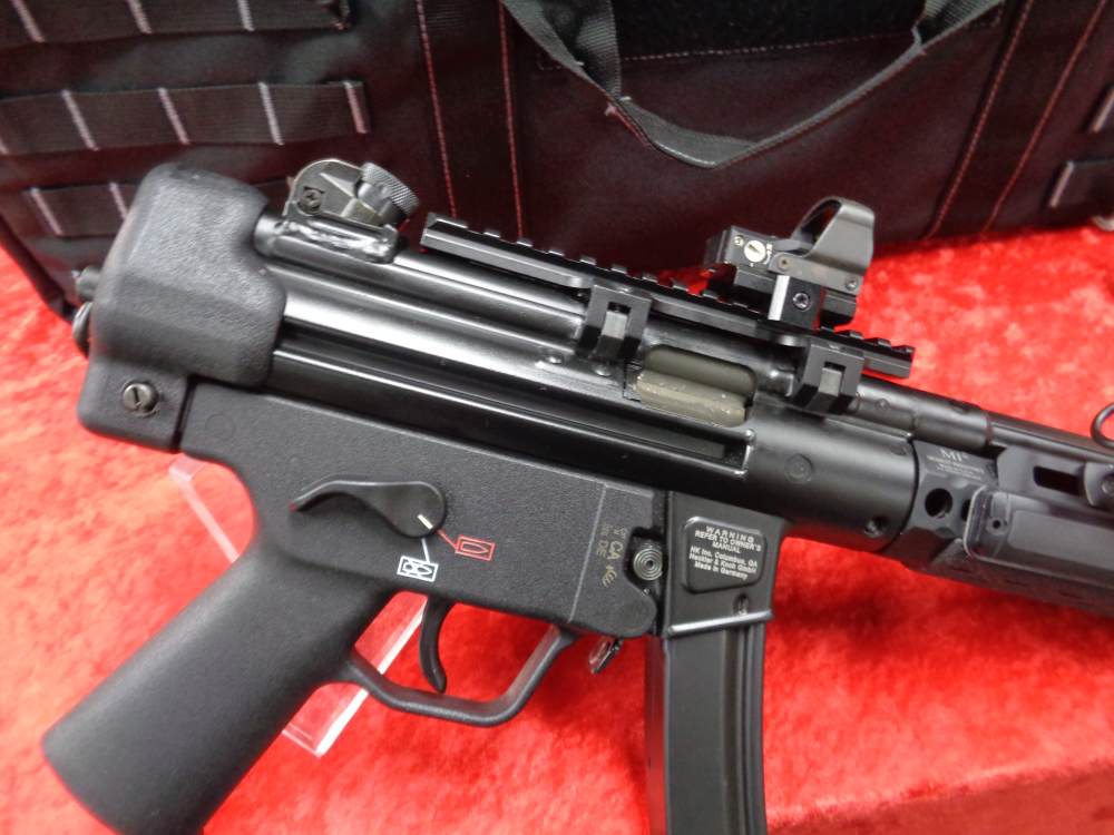 H&K SP5 9mm Heckler Koch HK Case Light Leupold EXTRAS PACKAGE WE TRADE! -img-3