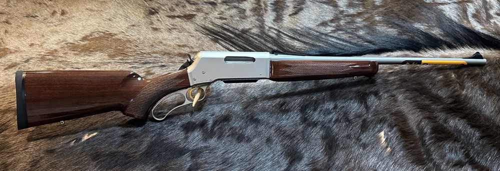 BROWNING BLR STAINLESS WALNUT LIGHTWEIGHT '81 LEVER 308 22", PISTOL GRIP-img-1