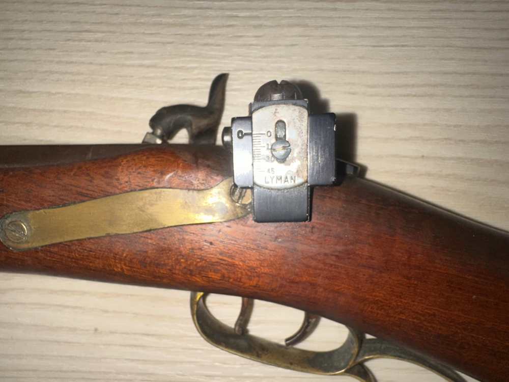 .31 cal Plains Rifle Lyman Peep Sight-img-3