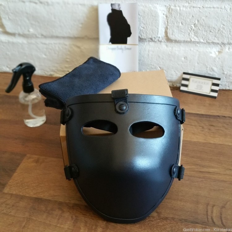 Ballistic Half Face mask Level 3A Body Armor-img-5