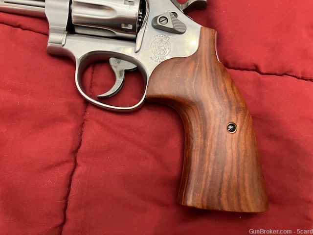 Smith & Wesson  K or L Frame  Round to Square  Butt Conversion Target Grips-img-4