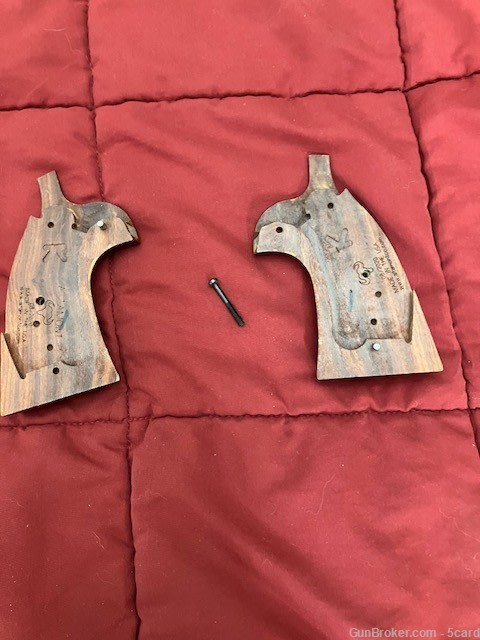 Smith & Wesson  K or L Frame  Round to Square  Butt Conversion Target Grips-img-1