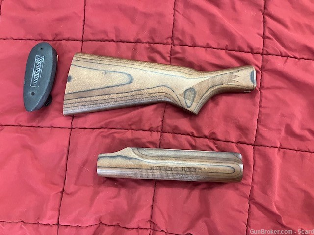  Remington Factory Laminated Checkered Stock Set for the 870 20ga -img-0