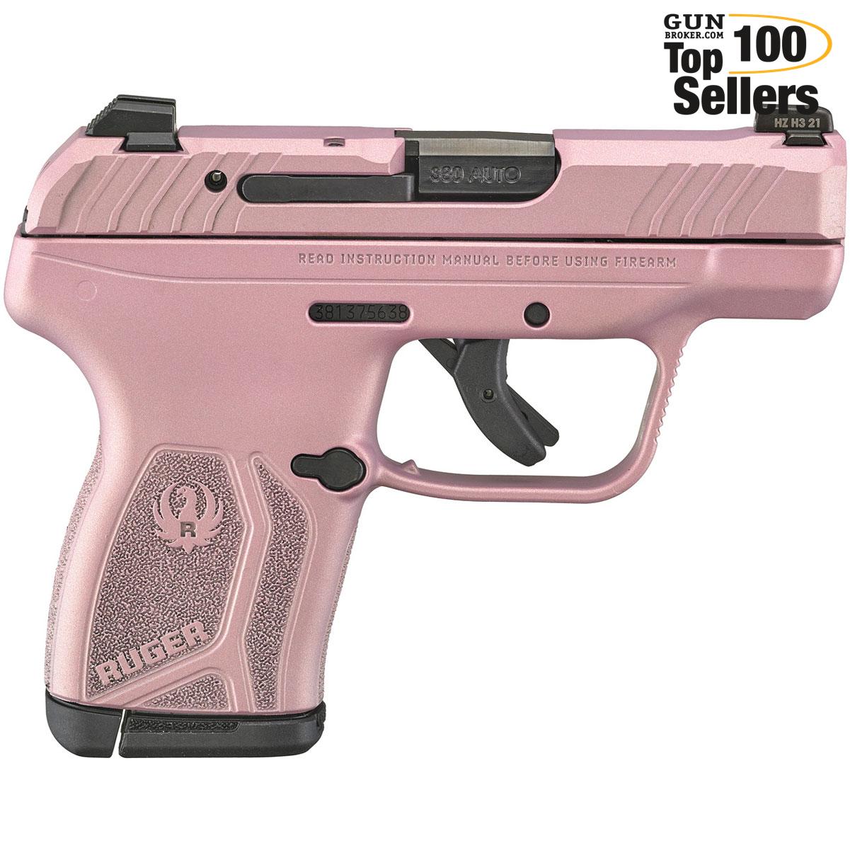RUGER LCP MAX TALO Exclusive 380ACP 2.8in 10rd Rose Gold Pistol 13719-img-0