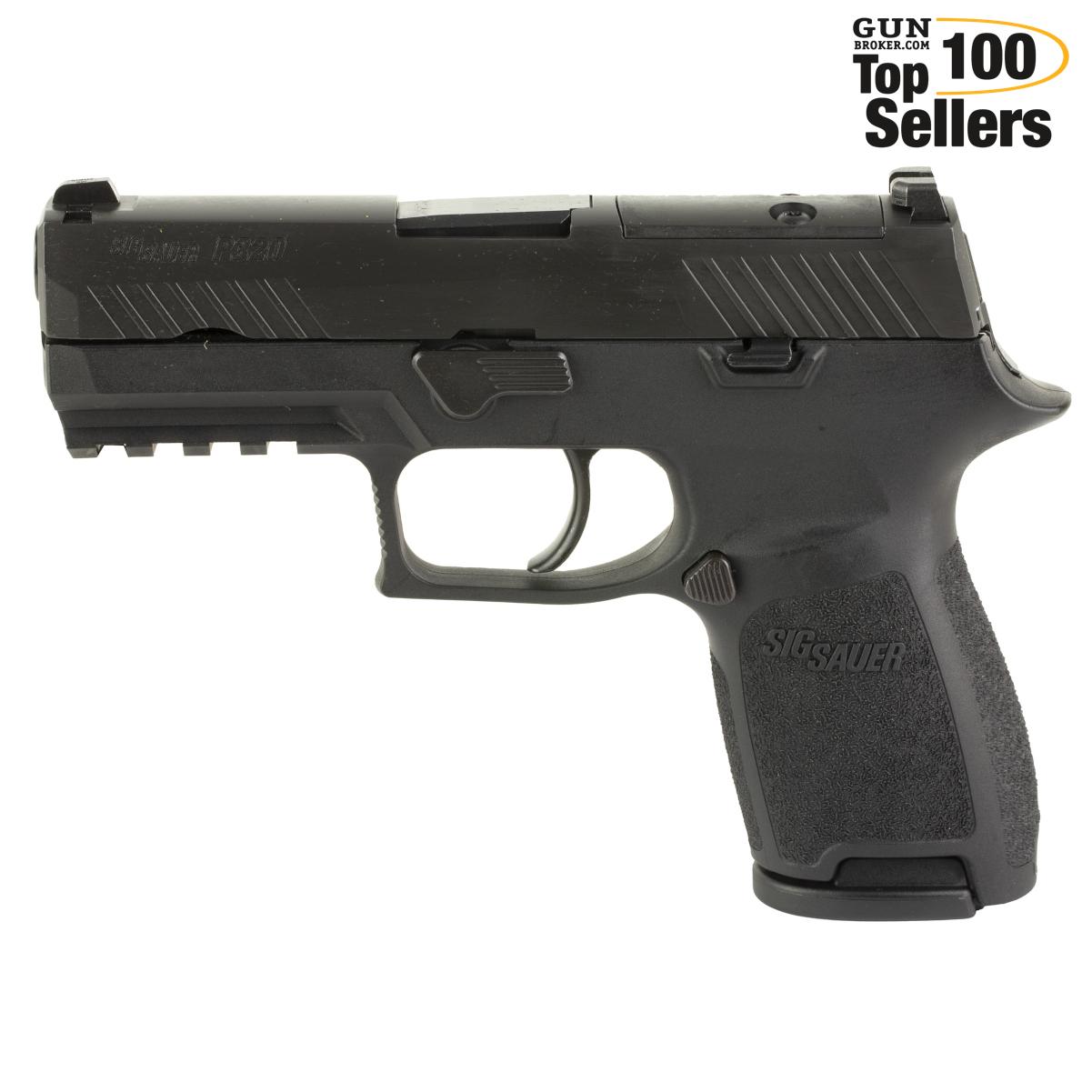 SIG SAUER P320 9mm 3.9In Blk Striker Siglite (2) 10Rd Pistol 320C-9-BSSP-10-img-0