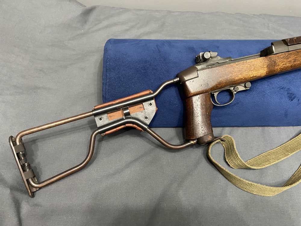 WWII M1A1 Paratrooper Carbine Inland Division 1944 Folding Stock-img-2
