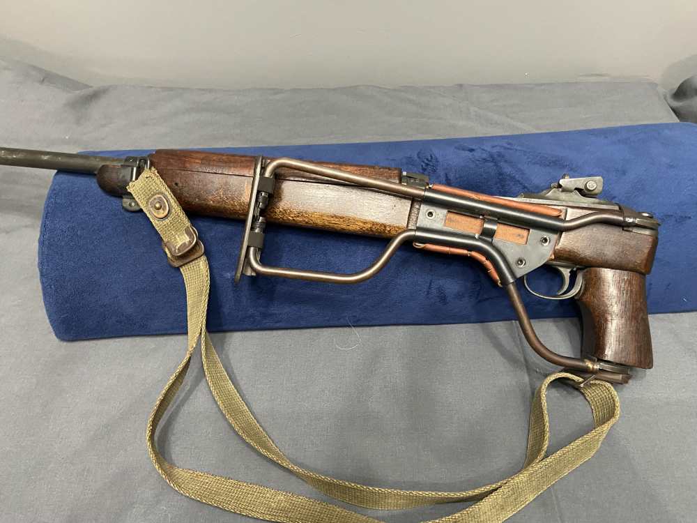 WWII M1A1 Paratrooper Carbine Inland Division 1944 Folding Stock-img-21
