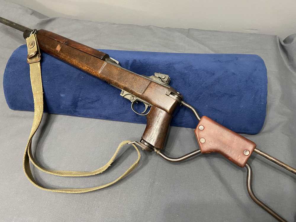 WWII M1A1 Paratrooper Carbine Inland Division 1944 Folding Stock-img-6