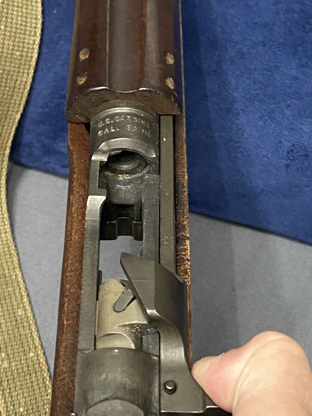 WWII M1A1 Paratrooper Carbine Inland Division 1944 Folding Stock-img-15