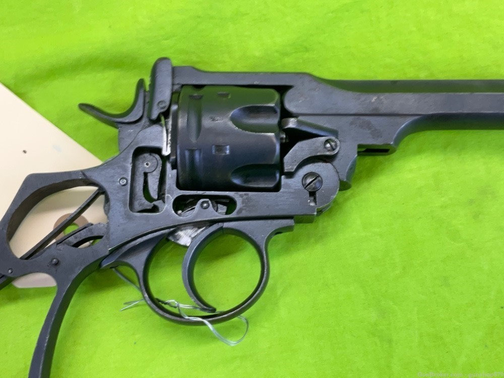 British Webley 455 Factory Cut Away 6 In 1917 Dated MKVI WWI Mark VI War -img-16