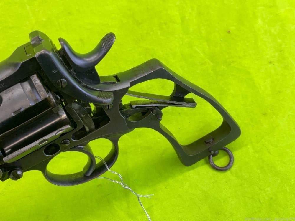 British Webley 455 Factory Cut Away 6 In 1917 Dated MKVI WWI Mark VI War -img-13