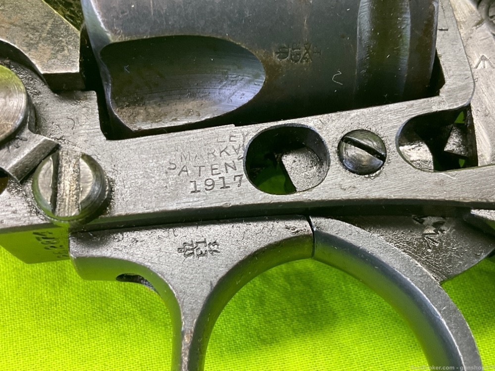 British Webley 455 Factory Cut Away 6 In 1917 Dated MKVI WWI Mark VI War -img-10