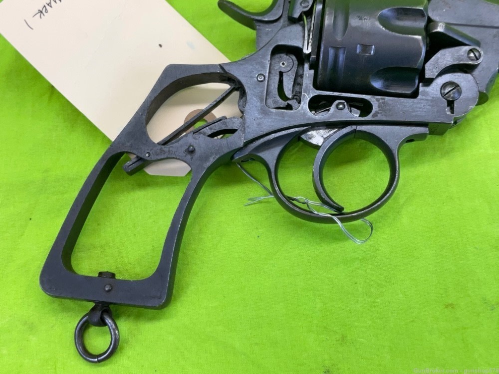 British Webley 455 Factory Cut Away 6 In 1917 Dated MKVI WWI Mark VI War -img-17