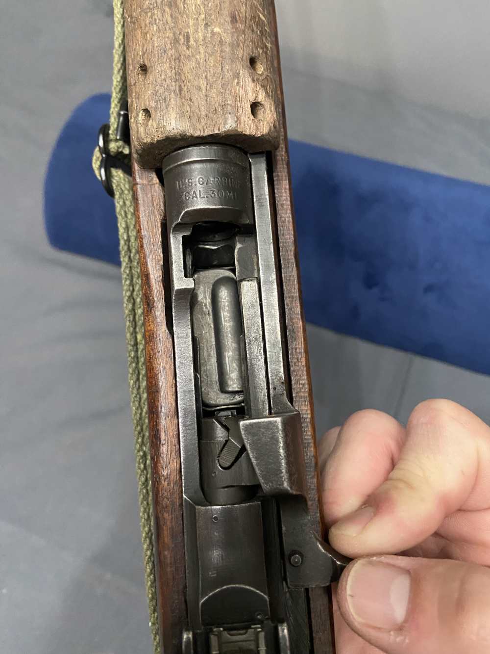 IBM M1 Carbine 1944 USGI WW2 era .30cal -img-18