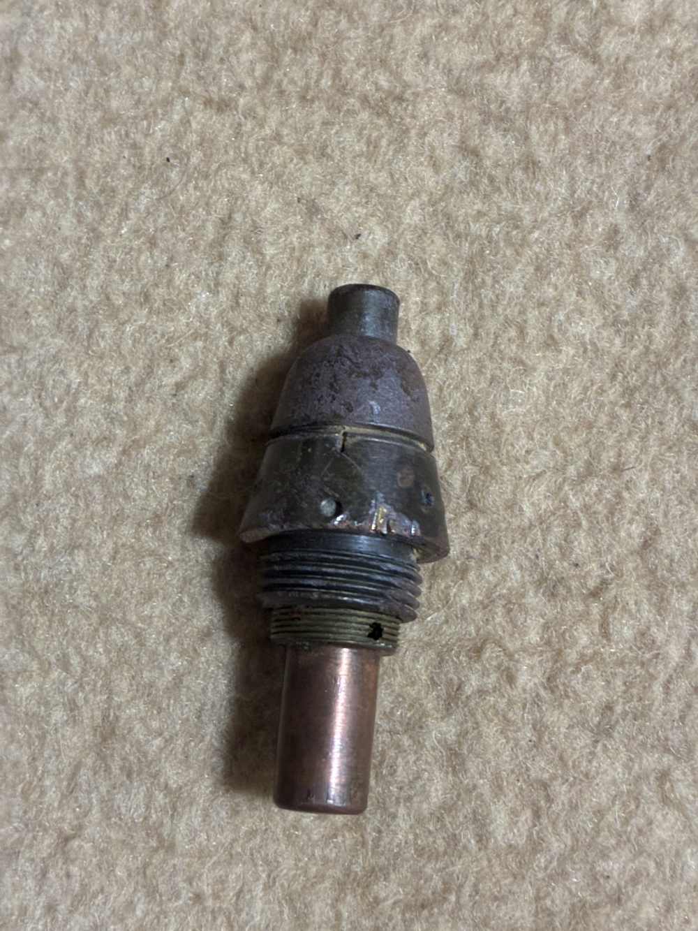 Original Japanese Type 89 knee Mortar Fuze INERT-img-0