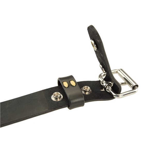 Nohma Leather 1 1/2" Heavy Duty Leather Work_CCW Gun Holster Belt_1.5"-img-8