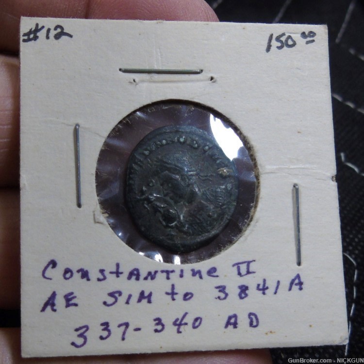 #12-ROMAN EMPIRE COIN of Constantine II. (son of the first)-AD 337-340-img-2