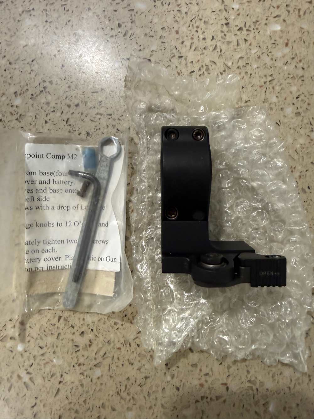 NOS Larue Tactical LT150 CCO QD 30mm Comp M2 M68 Mount GWOT-img-0