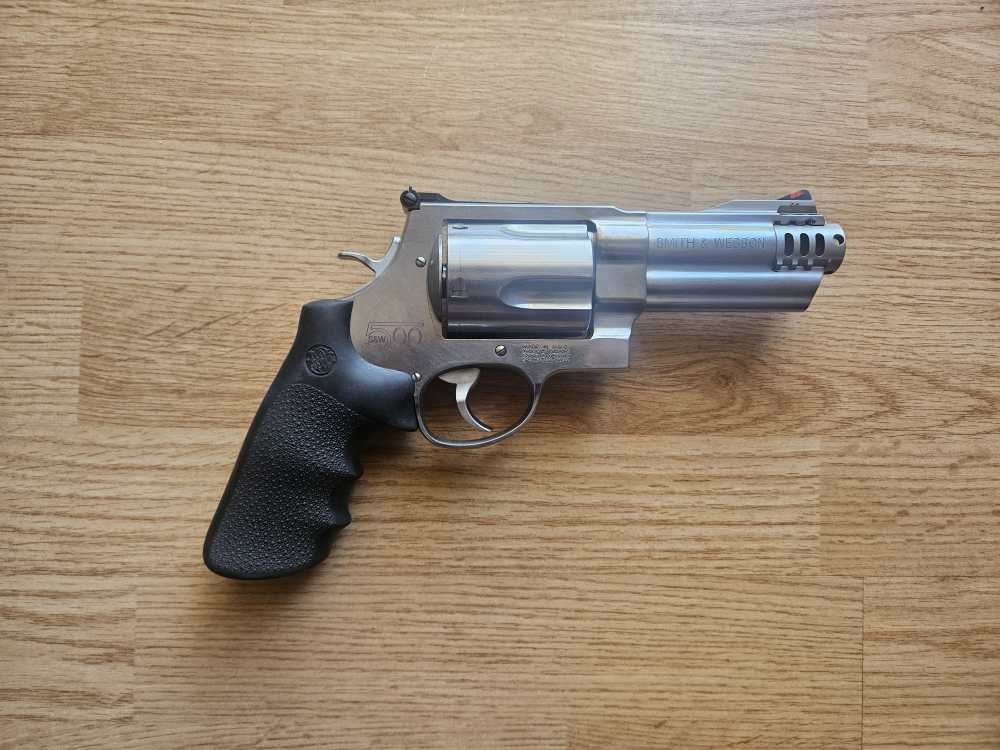 LNIB S&W 500 4" 5rd 163504-img-2