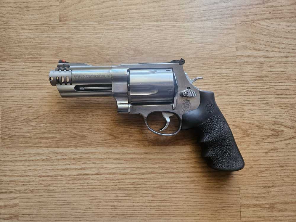 LNIB S&W 500 4" 5rd 163504-img-1