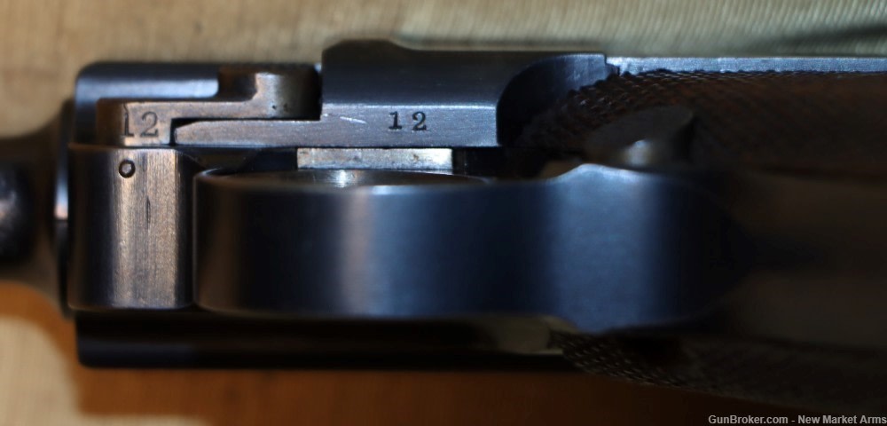 Fine & Scarce DWM Model 1906 American Eagle Luger, 7.65mm c. 1906-img-7
