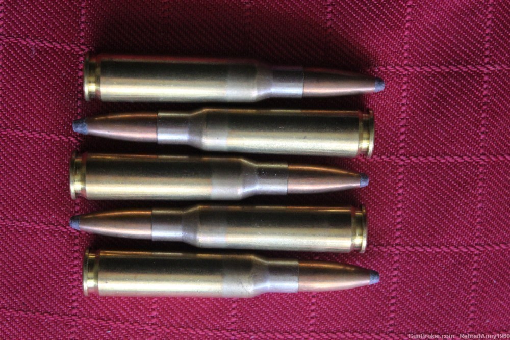 120 Rounds Hirtenberger 7.62X51NATO,, .308 cal., Soft Point, SP, AMMO-img-5