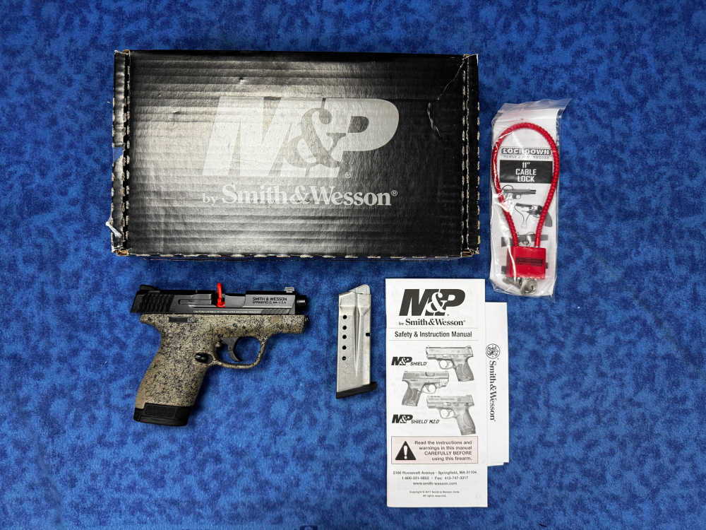 Smith & Wesson M&P 9 Shield M2.0 9mm – FDE/Black Web NIB – 3.125" *LAYAWAY*-img-0