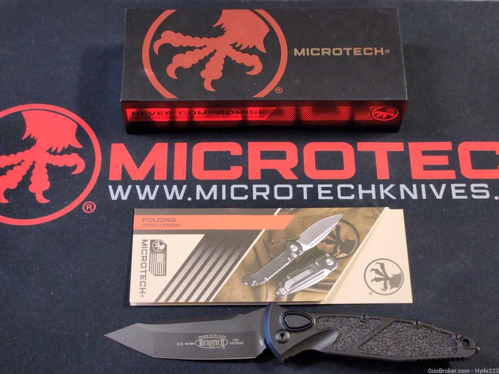 Microtech Socom Elite auto T/E Blackout-img-0