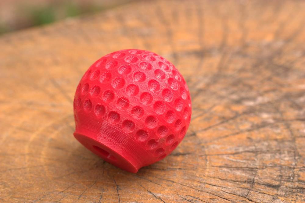Golf Ball Shift Knob - Sports Theme Car and Home Decoration - EveryThang3D-img-1