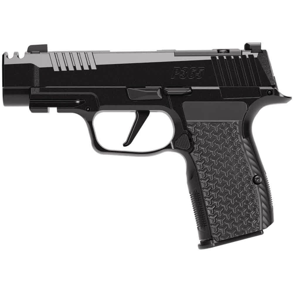 Sig Sauer P365 AXG Luxe - 3.1" Comped Bbl (.380 ACP) - Optics Ready - Black-img-0