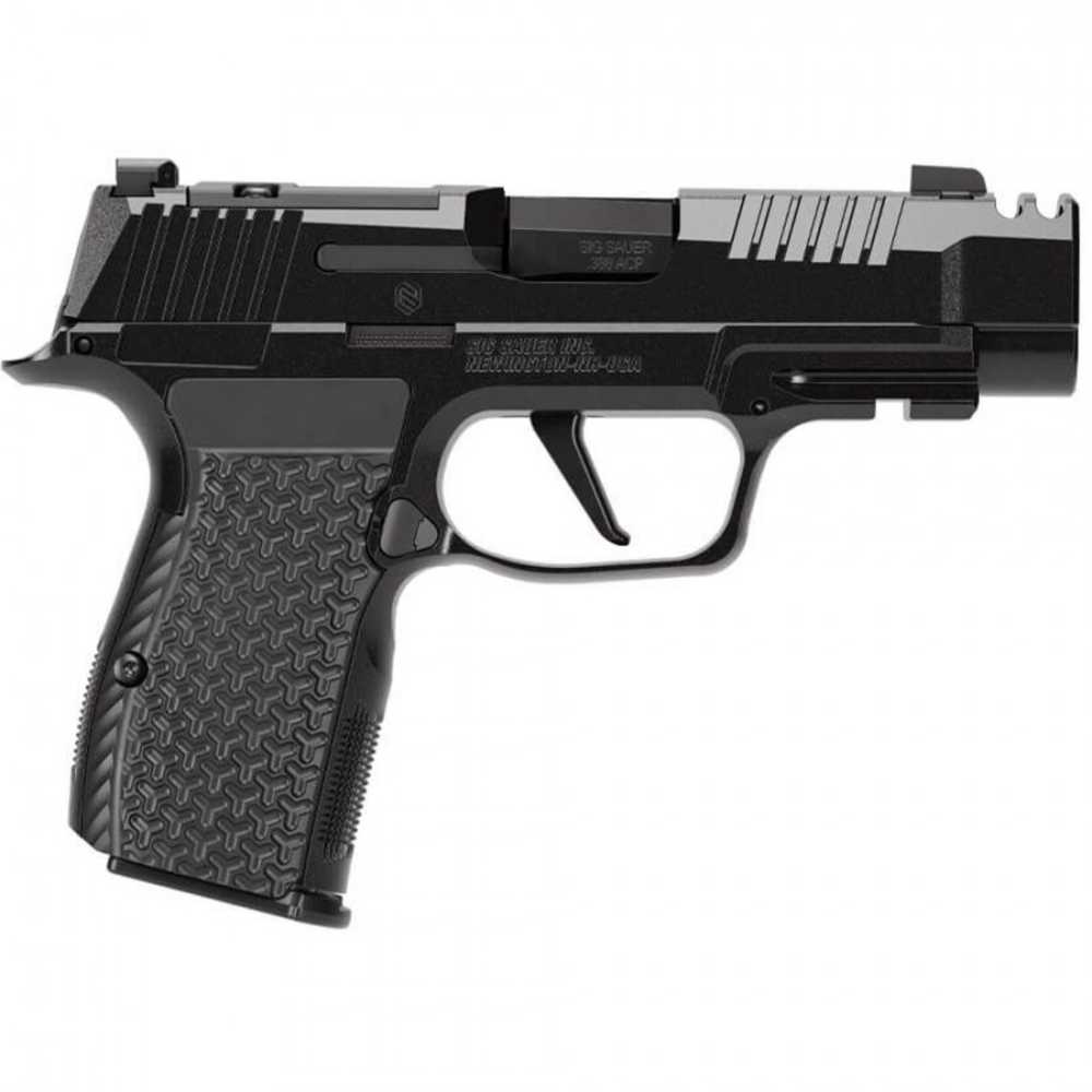 Sig Sauer P365 AXG Luxe - 3.1" Comped Bbl (.380 ACP) - Optics Ready - Black-img-1