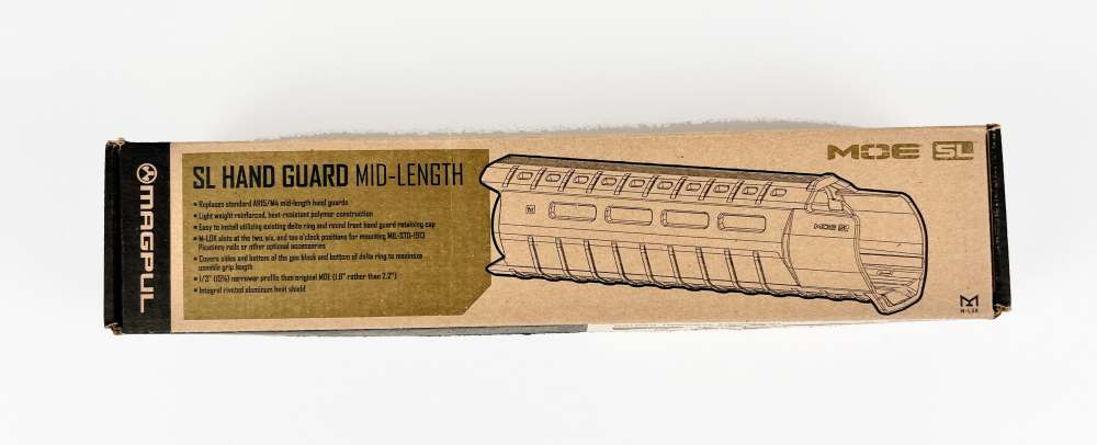 Magpul MOE SL Hand Guard, Mid-Length – AR15/M4 MAG551-BLK in the box-img-1