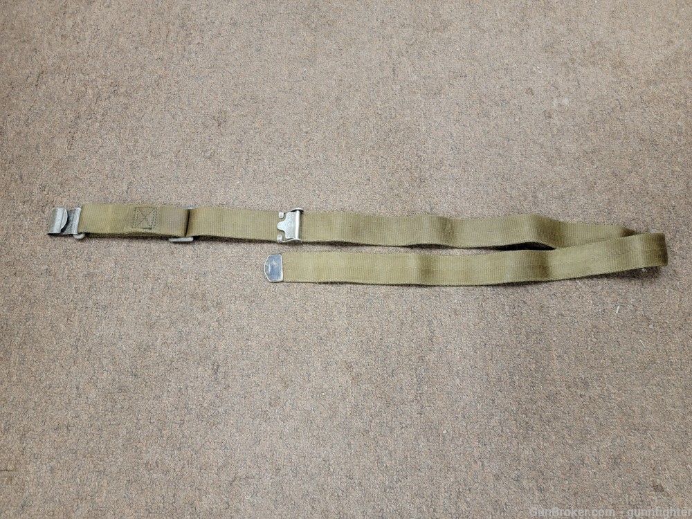 US Military Sling For  M 14 Rifle   Vietnam Era-img-1