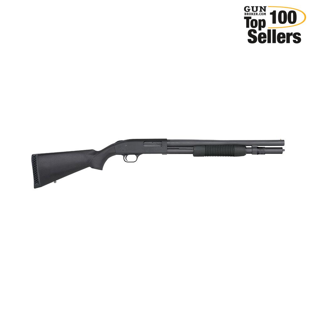 Mossberg 590 Security 18.5in 12 Gauge Black Pump Action Shotgun (50778)-img-0
